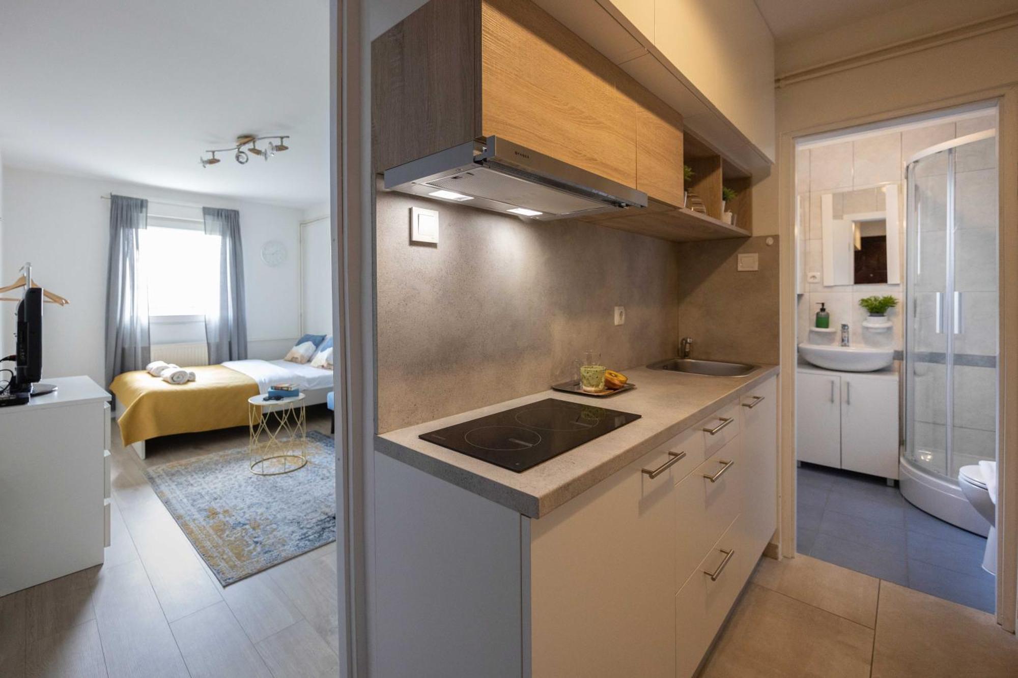 Modern Studio Near City Center Zagreb Ngoại thất bức ảnh